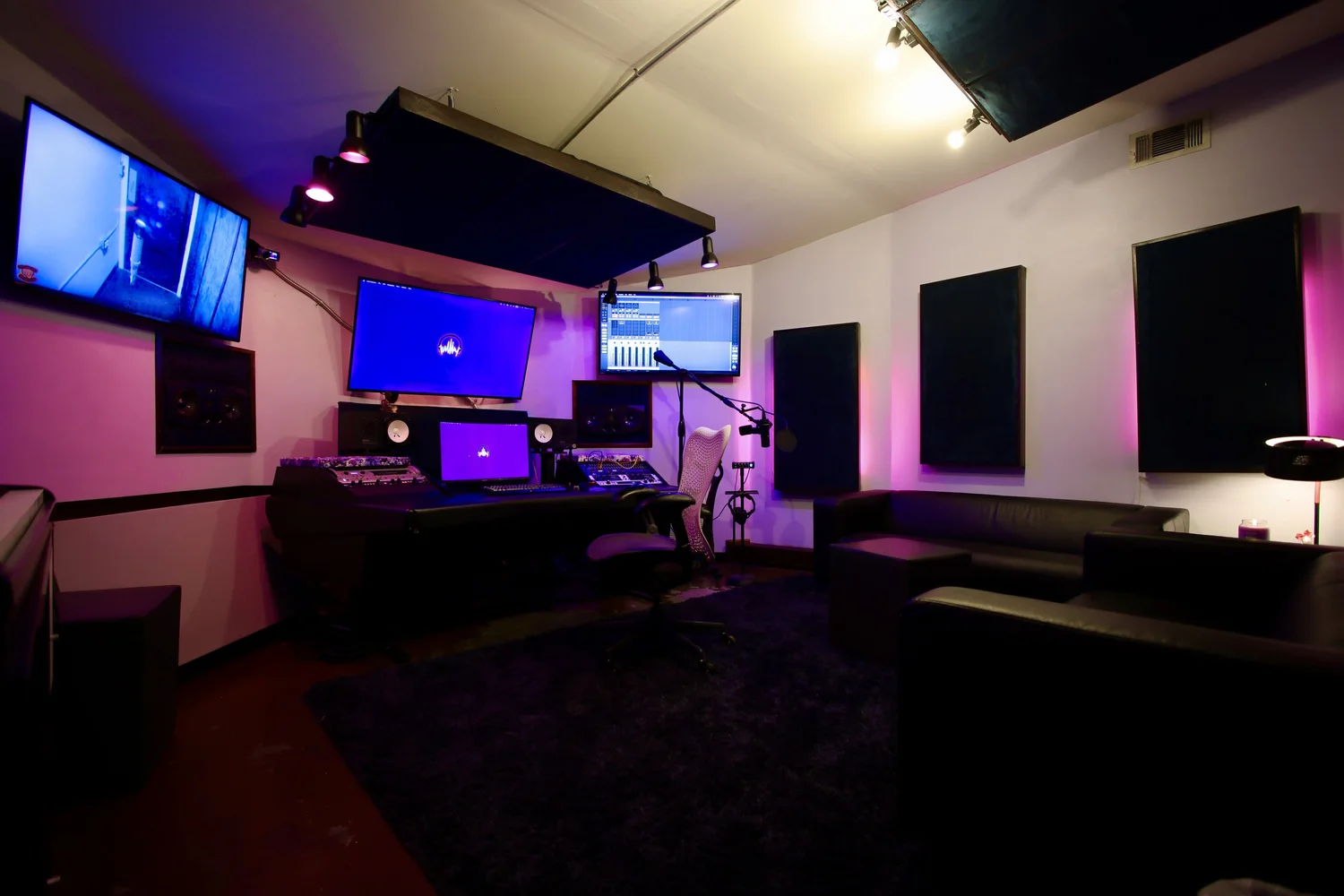 Warehouse Studio Control Room